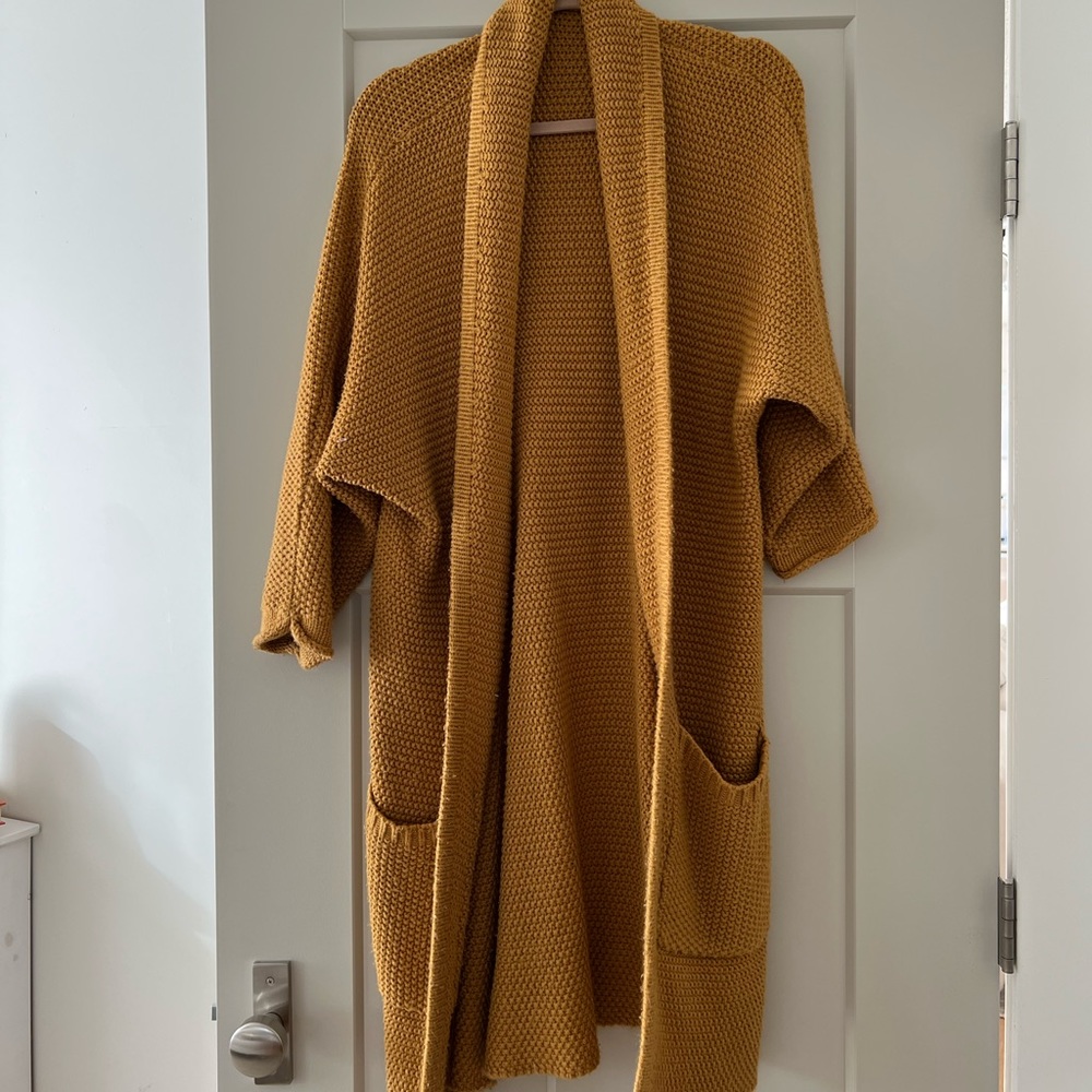 Open cardigan